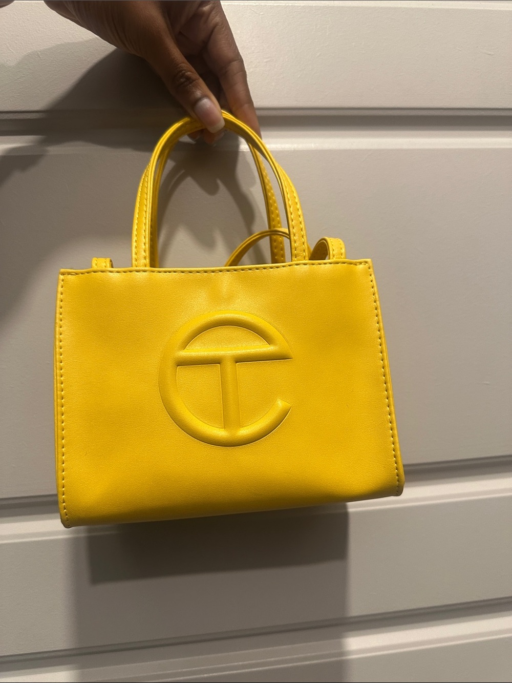 Telfar Mini Shopping Bag -Yellow